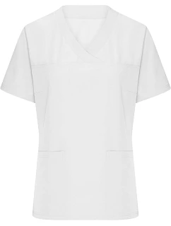 JN Dámský strečový s výstřihem do V 02. white model 22533791 - Daiber