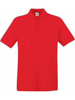 Fruit of the Loom Premium Polo Piqué – polokošeľa 16.3218 červená