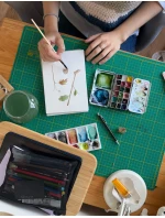 Dámska kabelka Vuch Massimo Wildflowers Grey