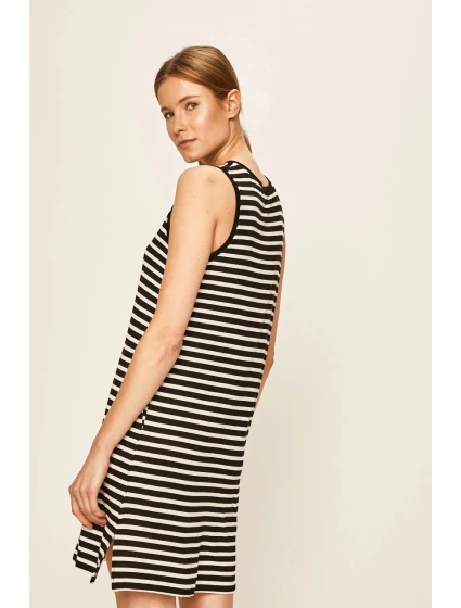 Dámska nočná košeľa YI3322403-055 čiernobiela - DKNY