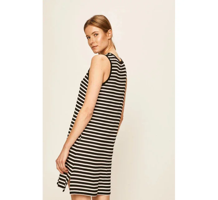 Dámska nočná košeľa YI3322403-055 čiernobiela - DKNY