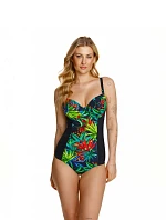 Dámske jednodielne plavky Parrot / 194534 Black mix - LupoLine