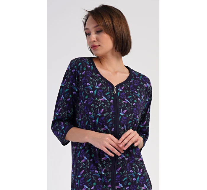 Dámské domácí šaty model 22016787 modré - Vienetta