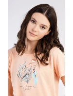 Dámské domácí šaty s krátkým rukávem Garden