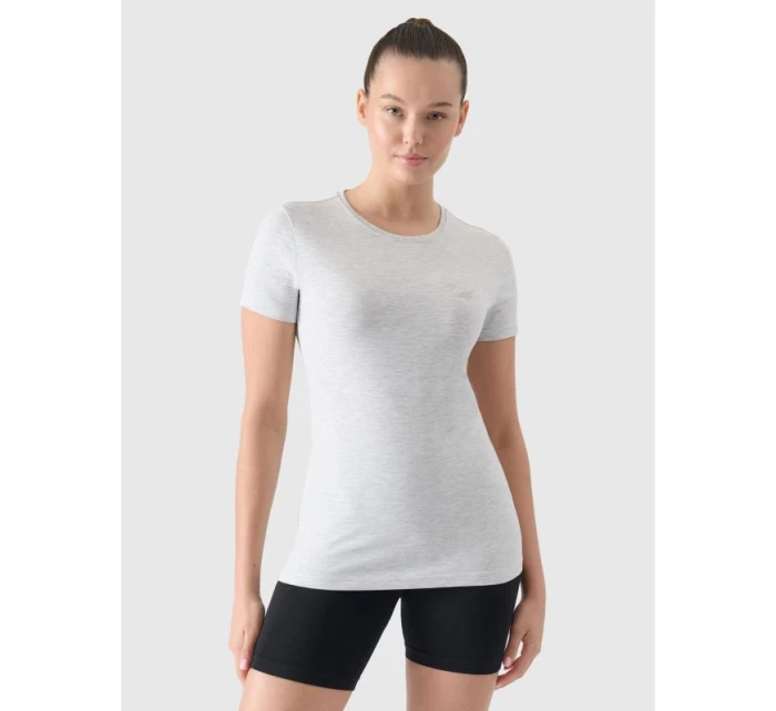 Dámské bavlněné slim tričko model 21432834 - 4F