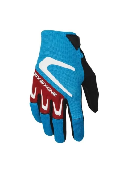 661 Rukavice RAGE modré XL