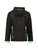 Geographical Norway Pánska softshellová bunda Trelino Black-Green Db Men 0124 black / green (WZ8556H/GN-Black / Green)