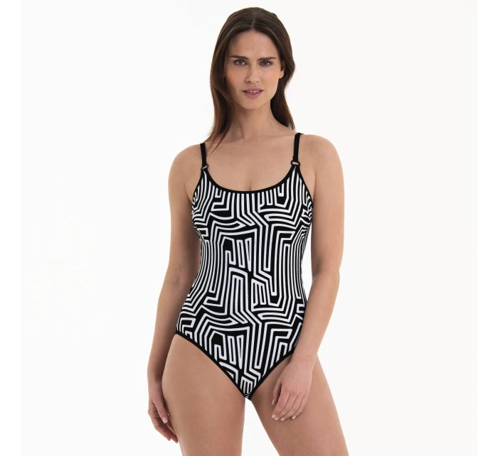 Jednodielne plavky Style Marinet 7814 black - RosaFaia