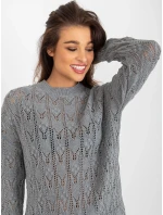 Dámsky sveter BA SW 9000 .31P sivá - FPrice