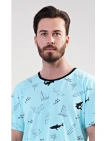 Pánske pyžamo šortky Oceán