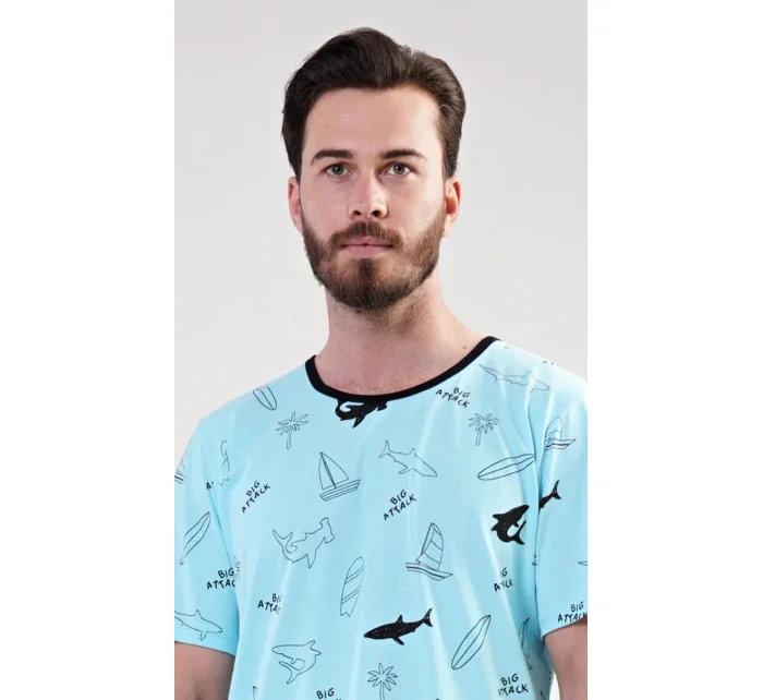 Pánske pyžamo šortky Oceán
