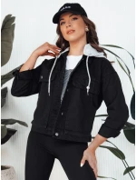 ASFA dámska džínsová bunda čierna FashionStreet TY4316