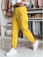 Dámské kalhoty hořčicové Dstreet model 21986173 - FashionStreet