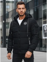 Pánská prošívaná bunda černá Dstreet model 21995316 - FashionStreet