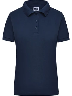 JN 803 Dámské pracovní piqué polo z těžké bavlny model 22490936 navy - Daiber