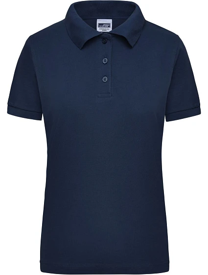 Daiber JN 803 Dámske pracovné polo tričko z hustej bavlny 02.0803, tmavomodré Daiber JN 803 Dámske pracovné polo tričko z hustej bavlny 02.0803, tmavomodré