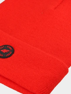 Dziecięca Czapka Zimowa 4F 4FJWAW24ACAPU444-70S Pomarańczowa