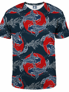 Aloha From Deer Japonské rybie tričko TSH AFD355 Blue