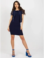 Dámské šaty LK SK model 22103956 tmavě modré - FPrice