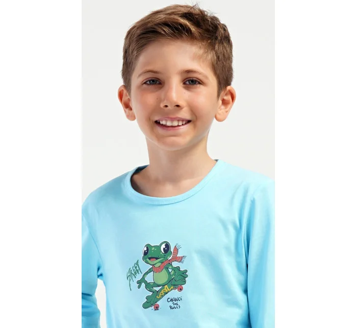 Detské pyžamo dlhé Frog