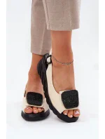 Model topánok na podpätku 213003 Krok v štýle