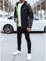 Pánská softshellová mikina s kapucí černá Dstreet model 21970309 - FashionStreet