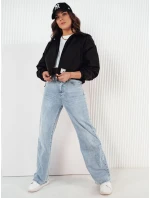 Dámská přechodná bunda s kapucí černá Dstreet model 21974234 - FashionStreet