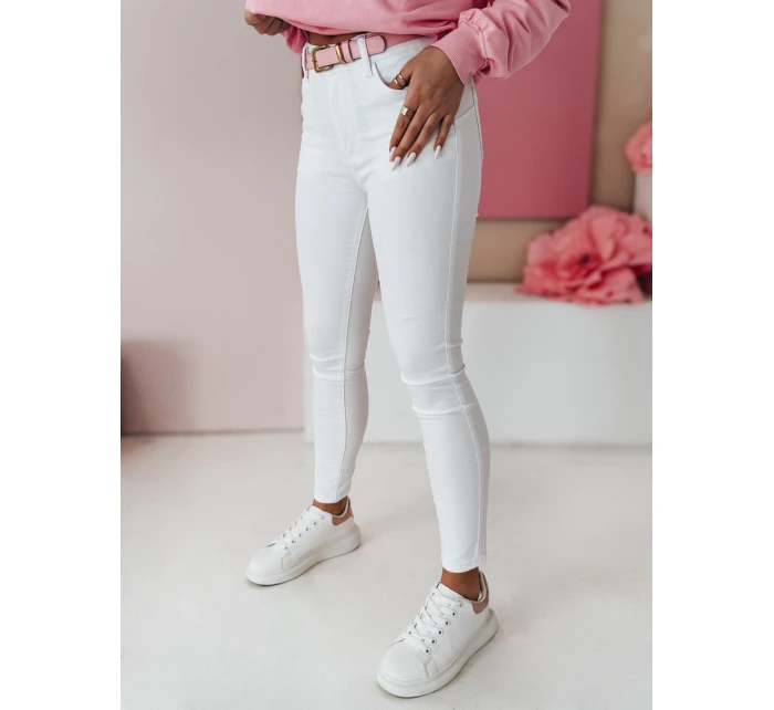 Dámské džínové kalhoty white Dstreet model 21985650 - FashionStreet