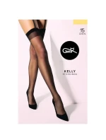 Dámske pančuchy k podväzkovému pásu Gatta Kelly Stretch 15 deň A'2 1-4 Dámske pančuchy k podväzkovému pásu Gatta Kelly Stretch 15 deň A'2 1-4