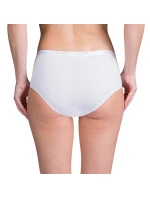 Dámske bavlnené nohavičky LADIES COTTON BOXER - BELLINDA - biele