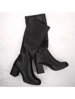 Dámské černé zateplené boty Sergio model 21904578 - LEONE