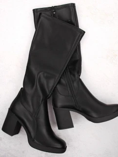 Dámské černé zateplené boty Sergio model 21904578 - LEONE