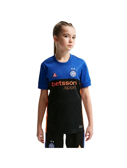 Detský dres Nike Inter Milan 2026 Stadium SE Black and Blue IB3536 413