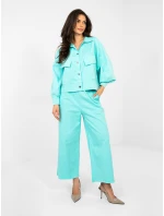 IT KR bunda FL10071.50 tyrkysová