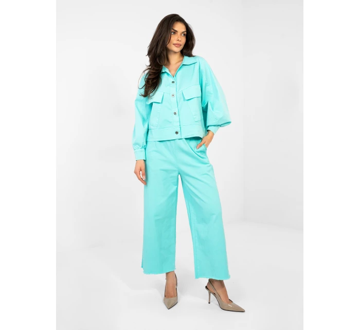 IT KR bunda FL10071.50 tyrkysová