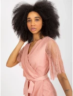 LK SK 508643 šaty.38X tmavo ružová