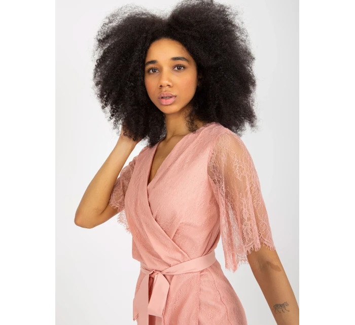 LK SK 508643 šaty.38X tmavo ružová