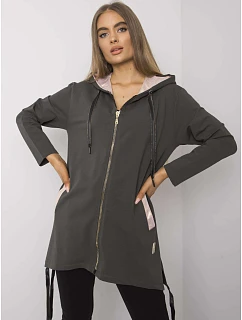 Mikina RV BL 4899.23P, tmavá khaki