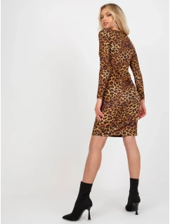 Šaty VI SK 148.65P svetlo hnedá