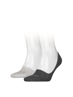 Ponožky Calvin Klein 2Pack 701218708004 Grey/Graphite