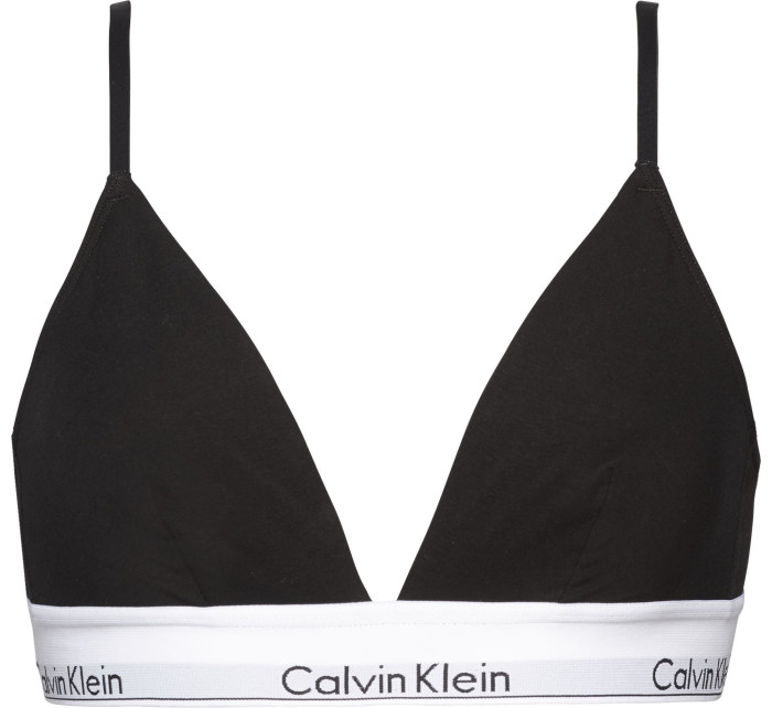 Dámska podprsenka Triangle Bra Modern Cotton 000QF1061E001 čierna - Calvin Klein
