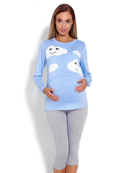 Tehotenské pyžamo model 122955 PeeKaBoo Tehotenské pyžamo model 122955 PeeKaBoo