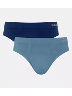 SLOGGI MEN GO SMOOTH - 2× pánske bezšvové nohavičky z organickej bavlny od Sloggi