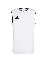 Pánske tričko adidas Entrada 26 Sleeveless Jersey white KB3928