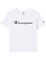 Koszulka damska Champion Short Sleeve biała 118428 WW001