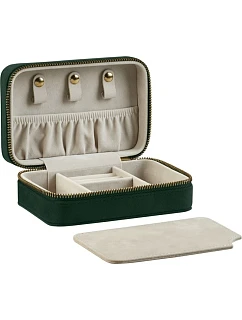 BG 710 Sametové cestovní pouzdro na šperky model 22451010 dark emerald - BagBase