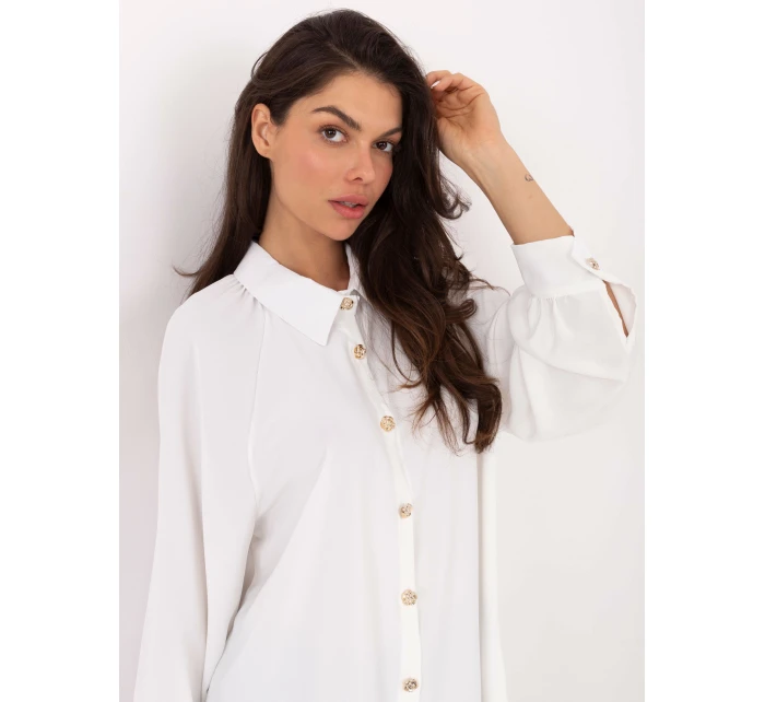 Koszula IT KS model 21776403 biały - FPrice Koszula IT KS model 21776403 biały - FPrice