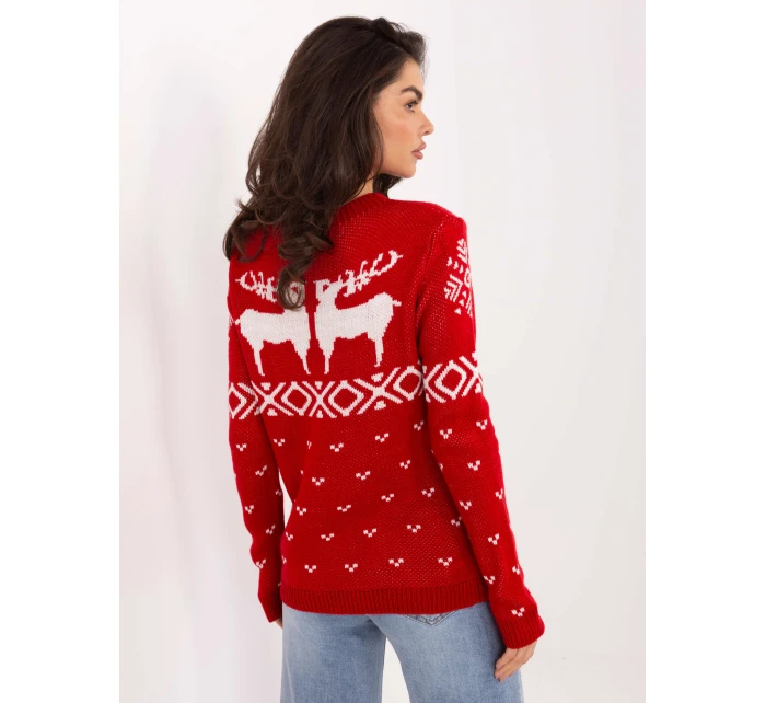 Jumper MI SW 19128.34 červený Jumper MI SW 19128.34 červený