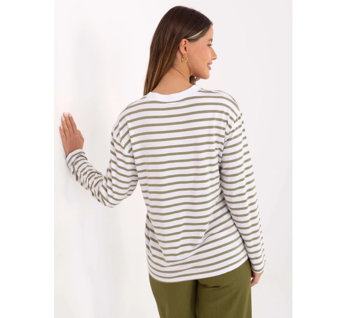 Blúzka RV BZ A895.24 olivovo zelená Blúzka RV BZ A895.24 olivovo zelená