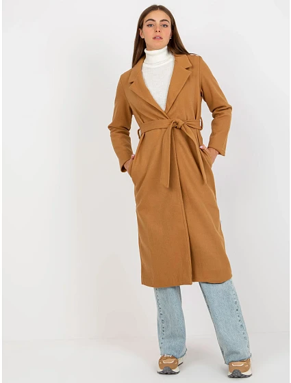 Płaszcz TW PL BI 5312.32 camelowy Płaszcz TW PL BI 5312.32 camelowy